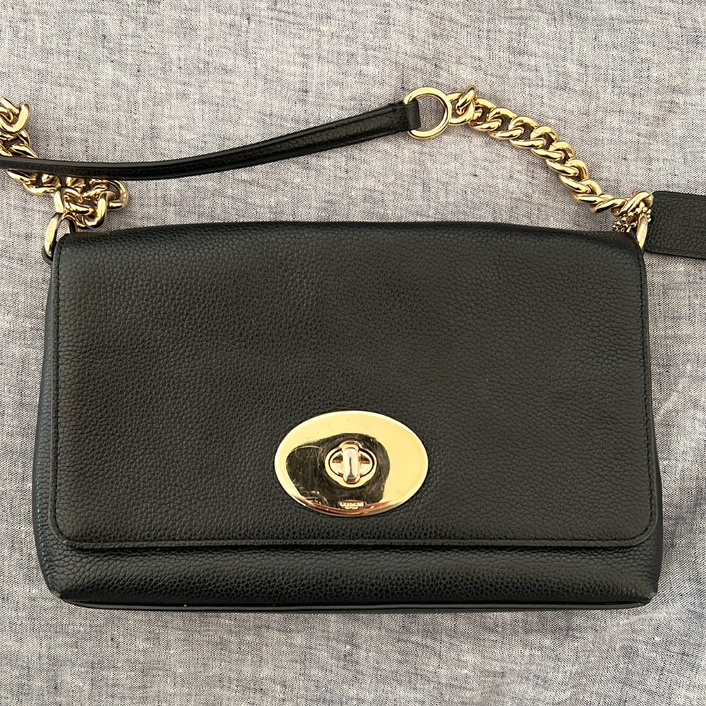 Coach crossbody bag in black